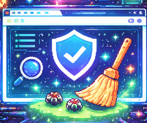 Flip-to-Clean: How Malicious Browser Extensions Evade Detection