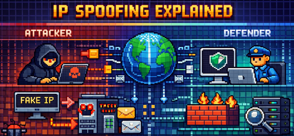 IP Spoofing Explained: Attacker and Defender Perspective