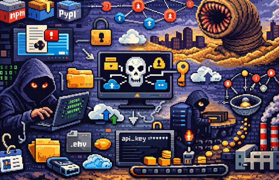 Software Supply Chain Attacks: From Typosquatting to Worms Like Shai-Hulud