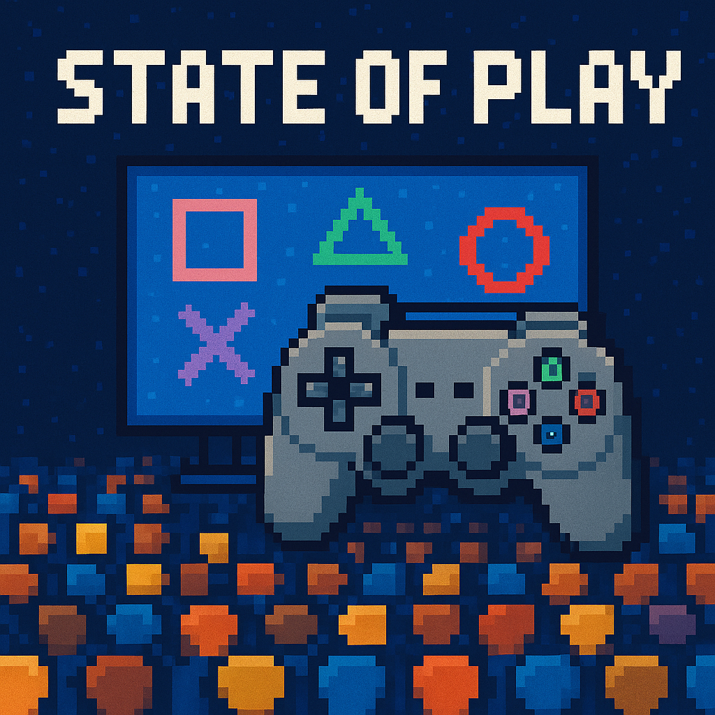 A sleek, futuristic video game controller with glowing blue lights.