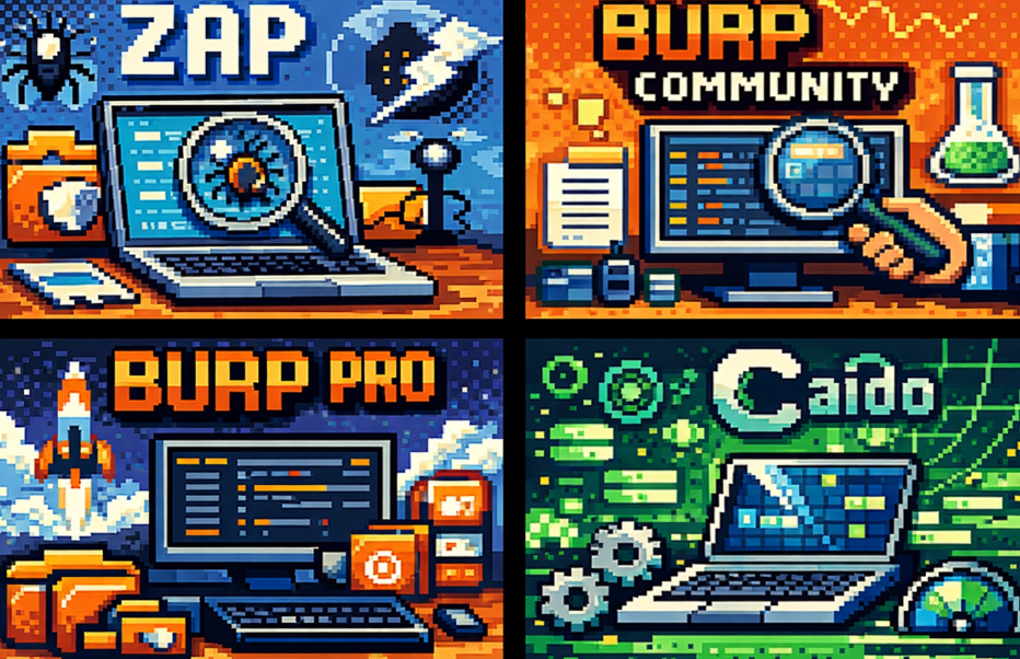 ZAP vs Burp vs Caido